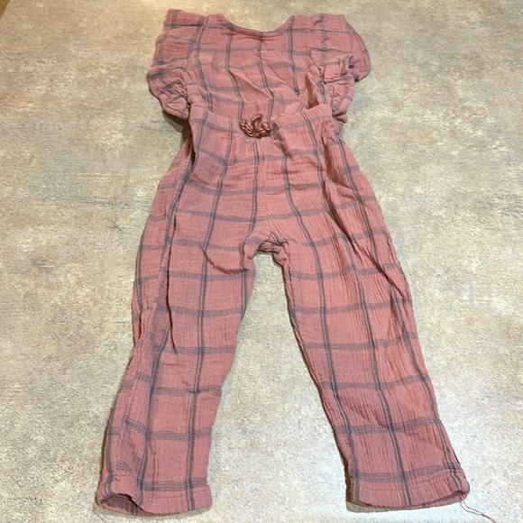 Girls Easy-Peasy romper jumpsuit size 4T - Picture 1 of 6